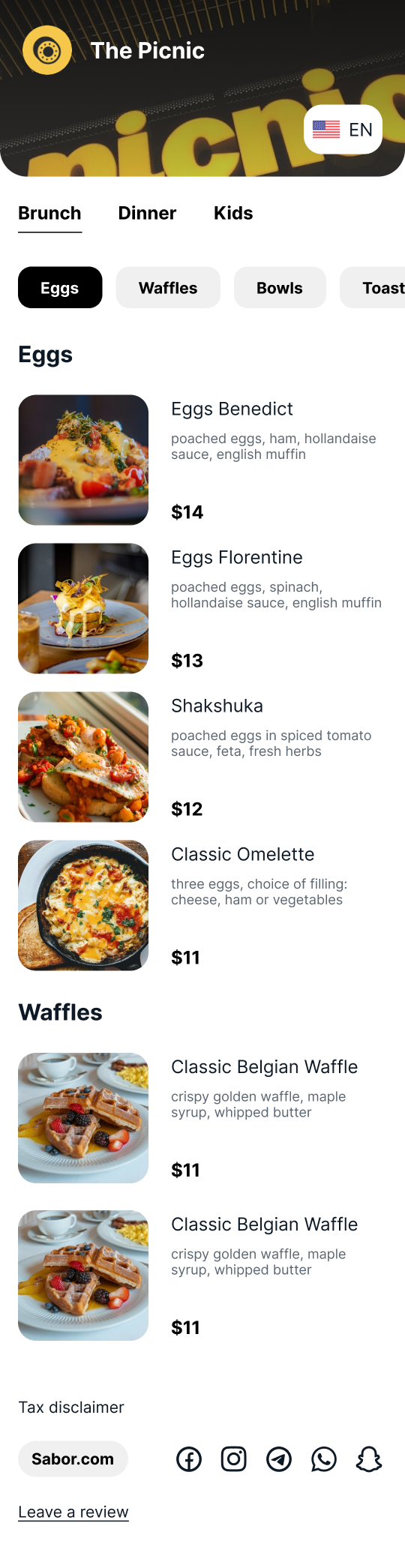 App screenshot